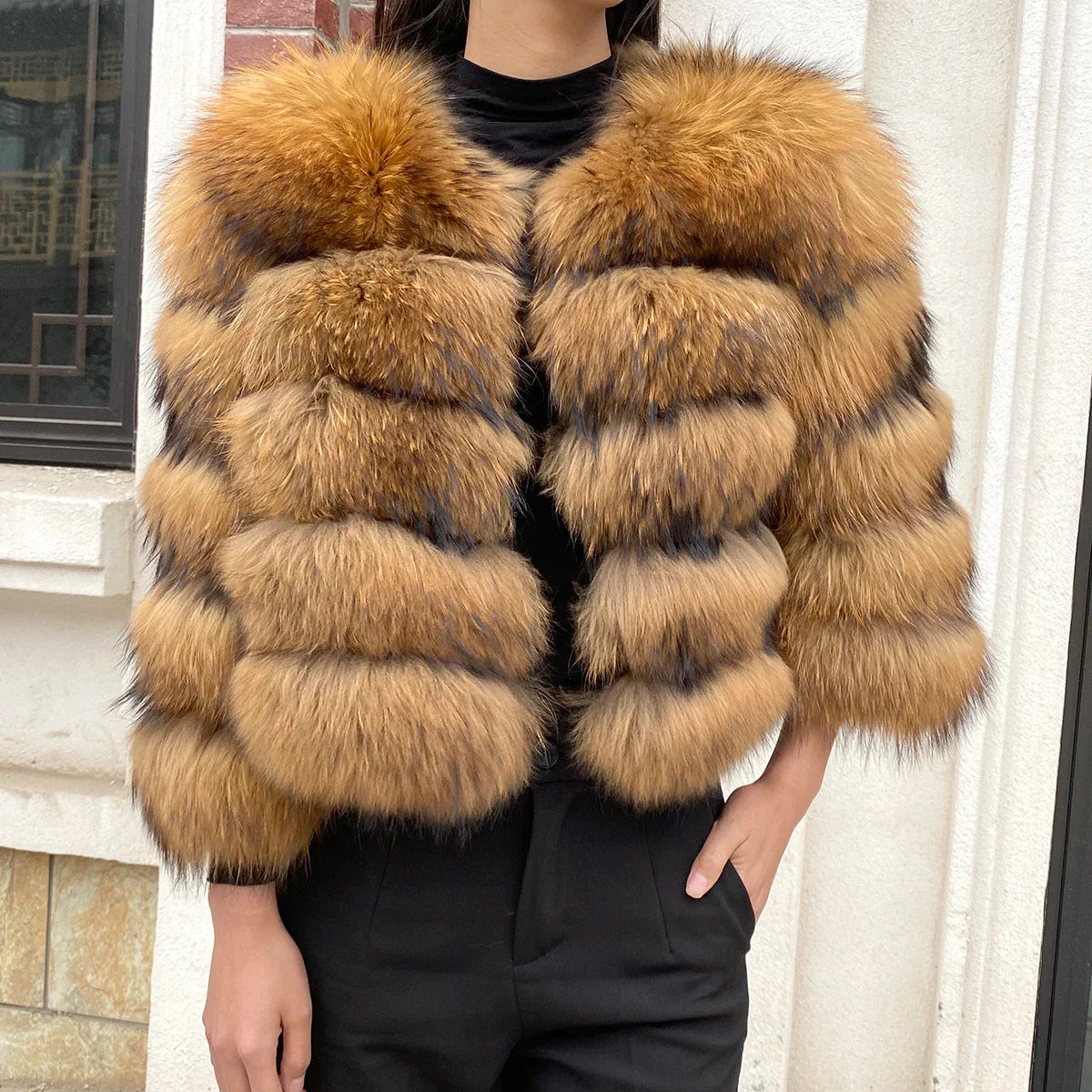 Fur coat