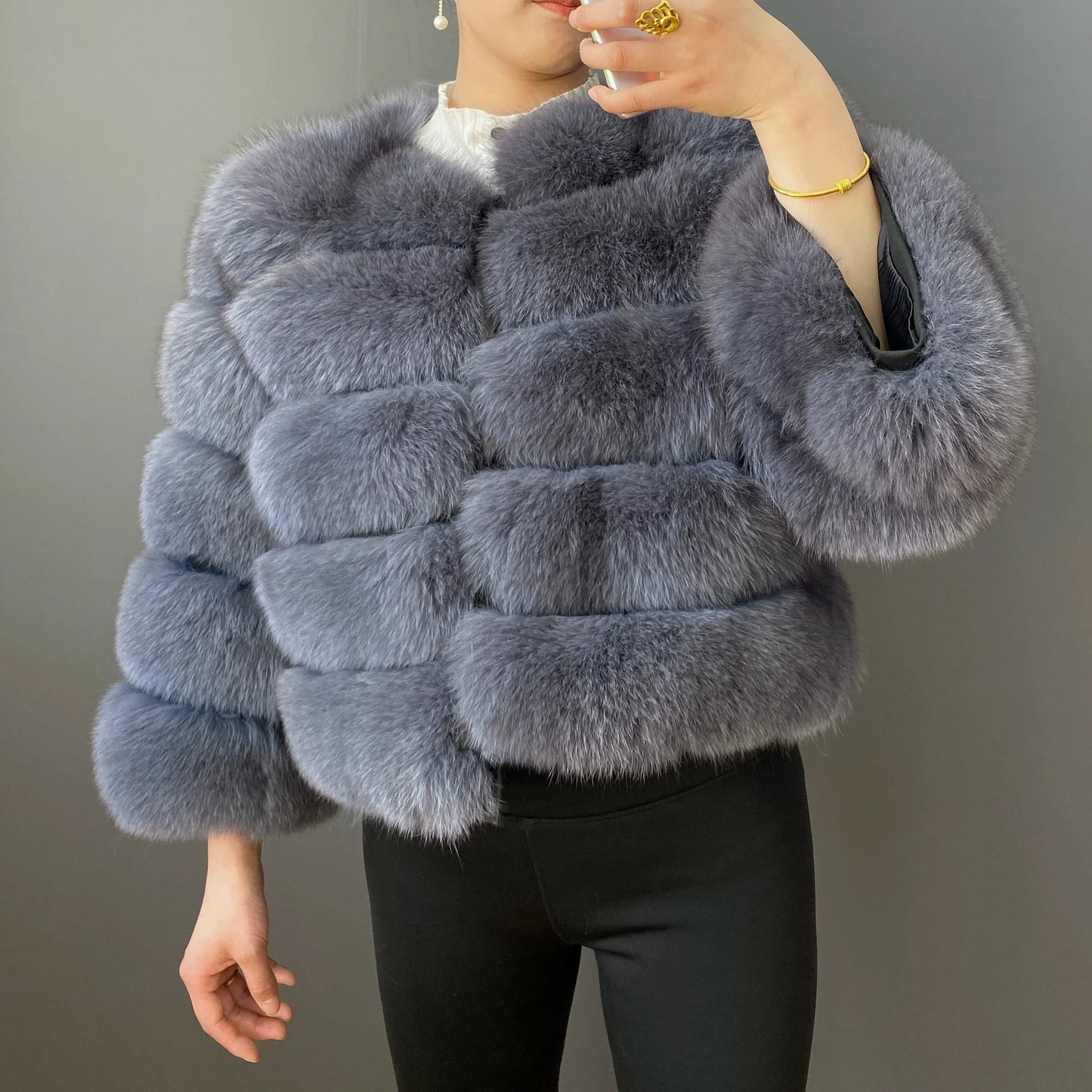 Fur coat