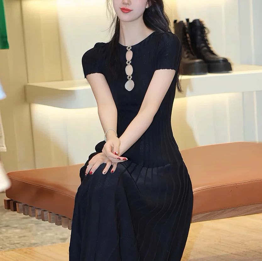 Maje black dress