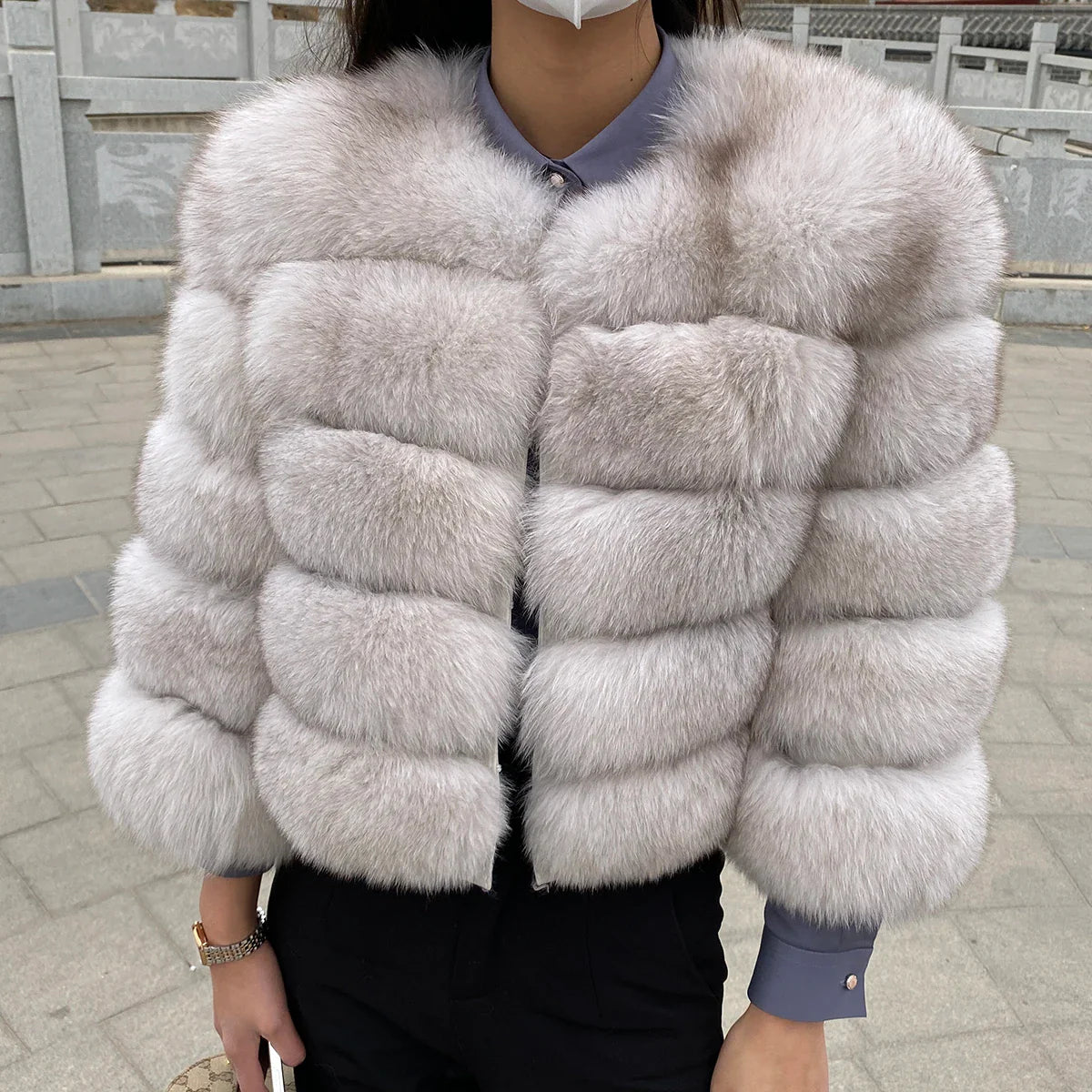 Fur coat