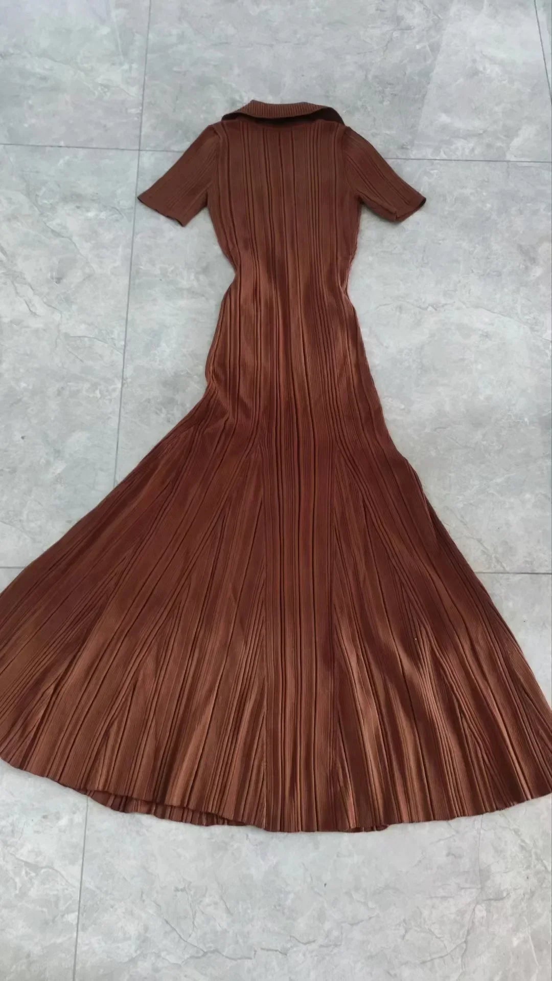 Self - brown dress