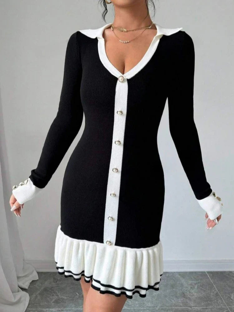 Cardigan dress