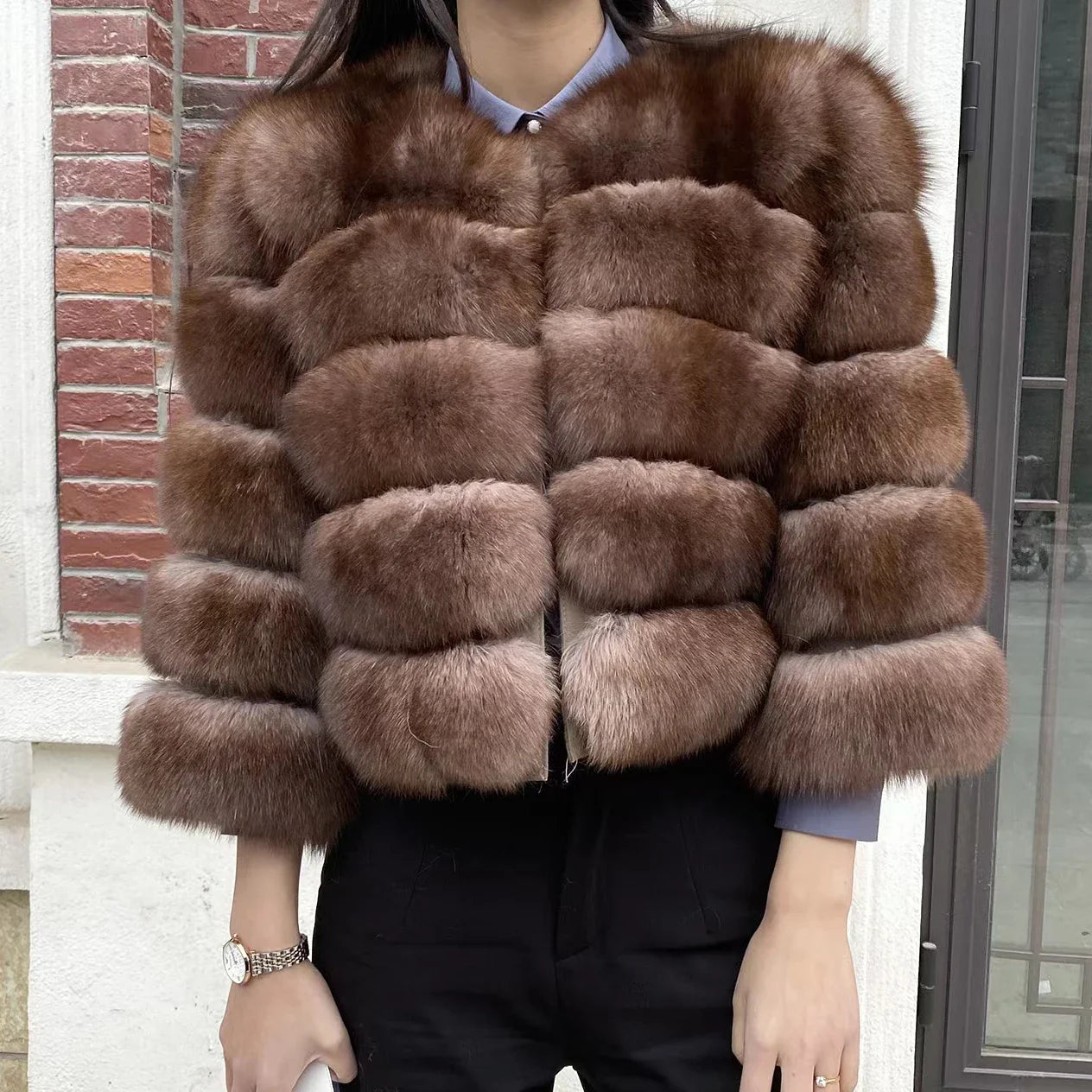 Fur coat